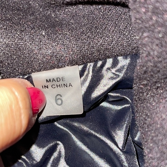 Sam Navy and Black Boys Hooded Down Jacket Size 6 - Picture 8 of 10